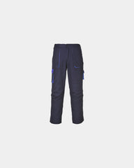 Pantalon coton Texo Contrast à personnaliser - Bleu Marine
