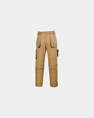 Pantalon coton Texo Contrast à personnaliser - Vert