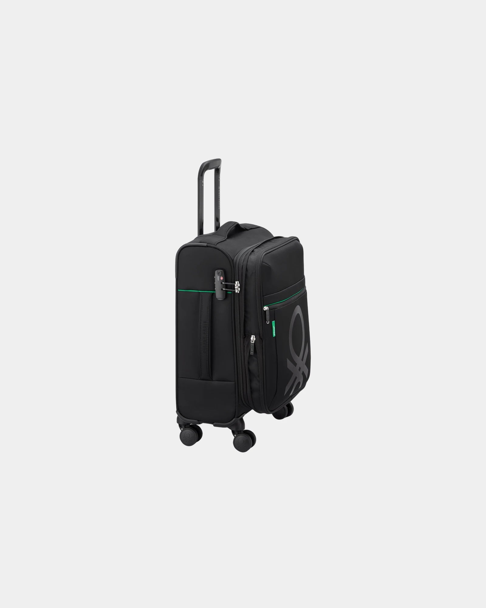 Valise cabine extensible polyester 55 cm à personnaliser - 5