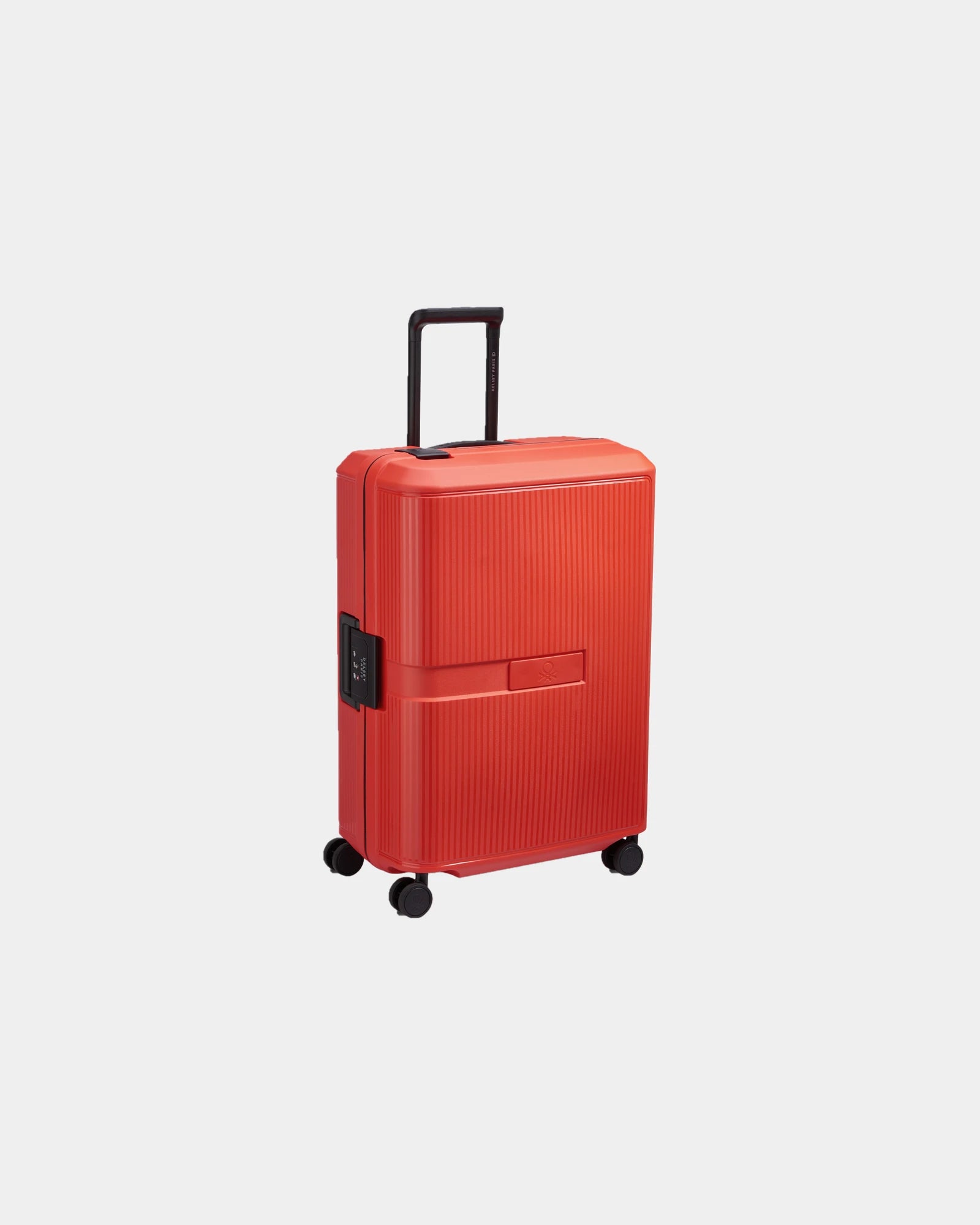 Valise polypropylène 66 cm à personnaliser - Rouge