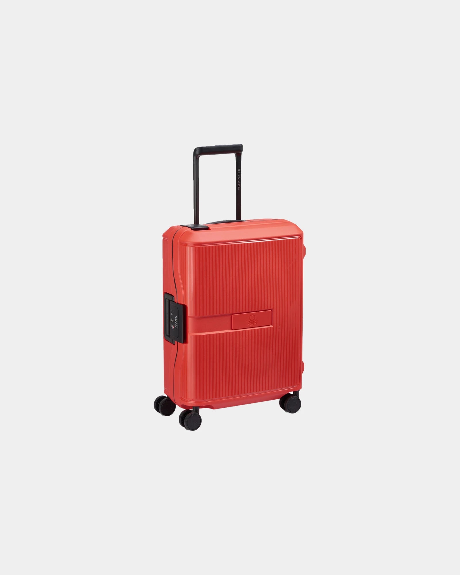 Valise cabine polypropylène 55 cm à personnaliser - Rouge