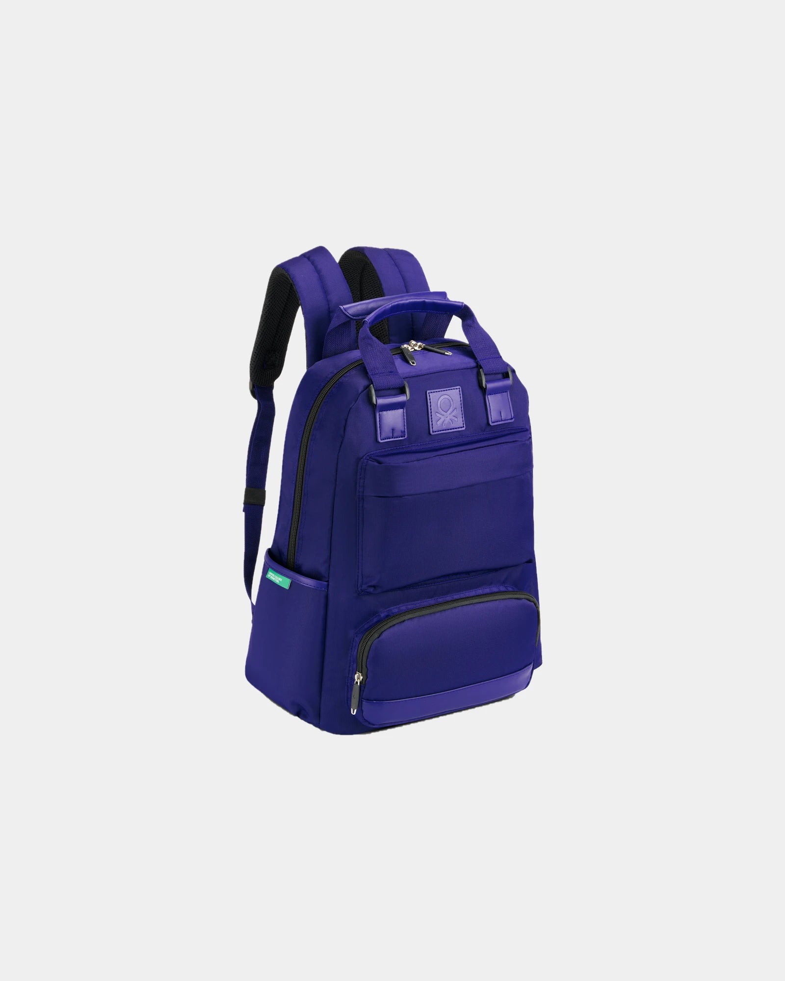Sac à dos polyester 25L Color Block à personnaliser - Bleu Marine