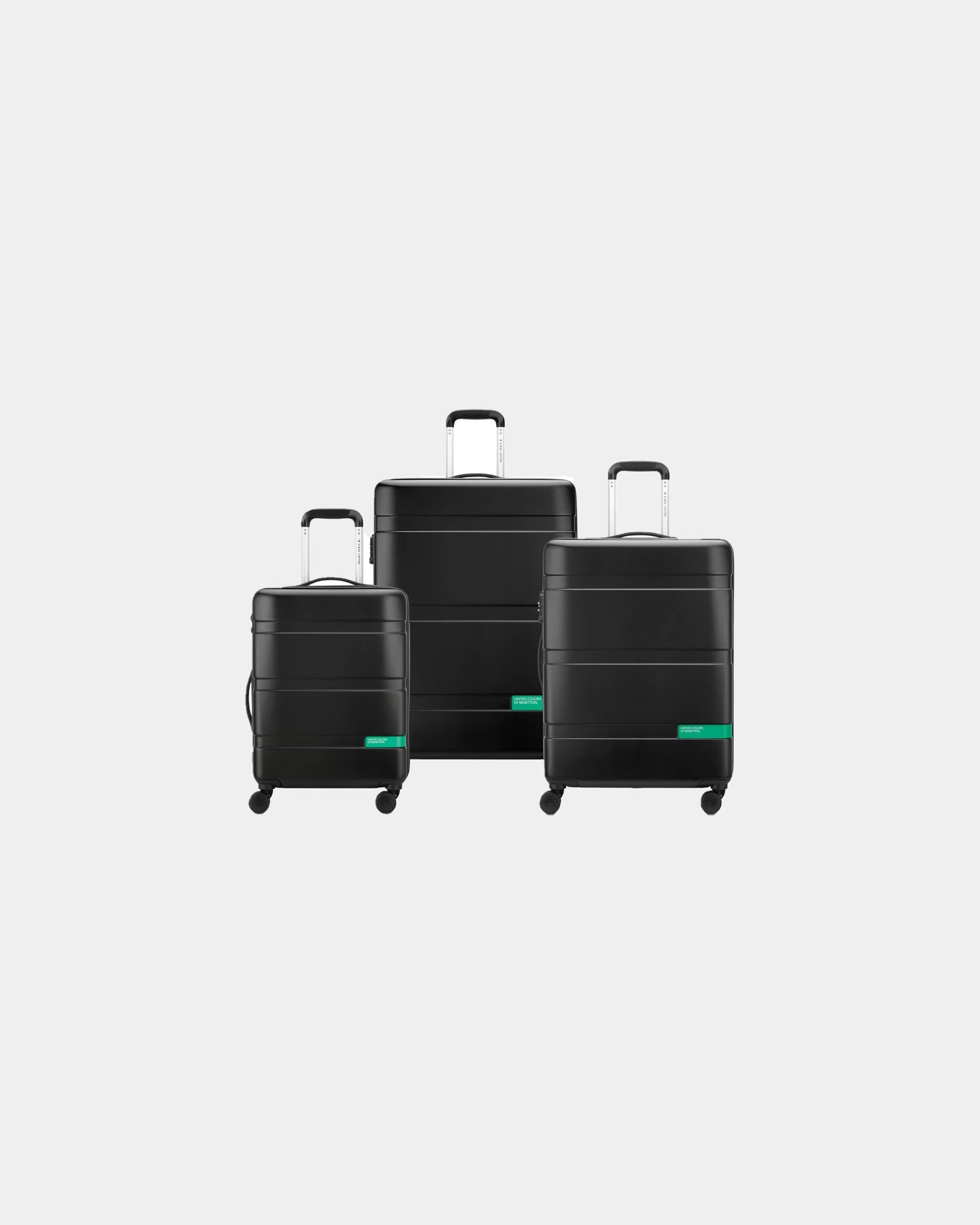 Set de 3 valises ABS NOW HARDSIDE à personnaliser - Noir