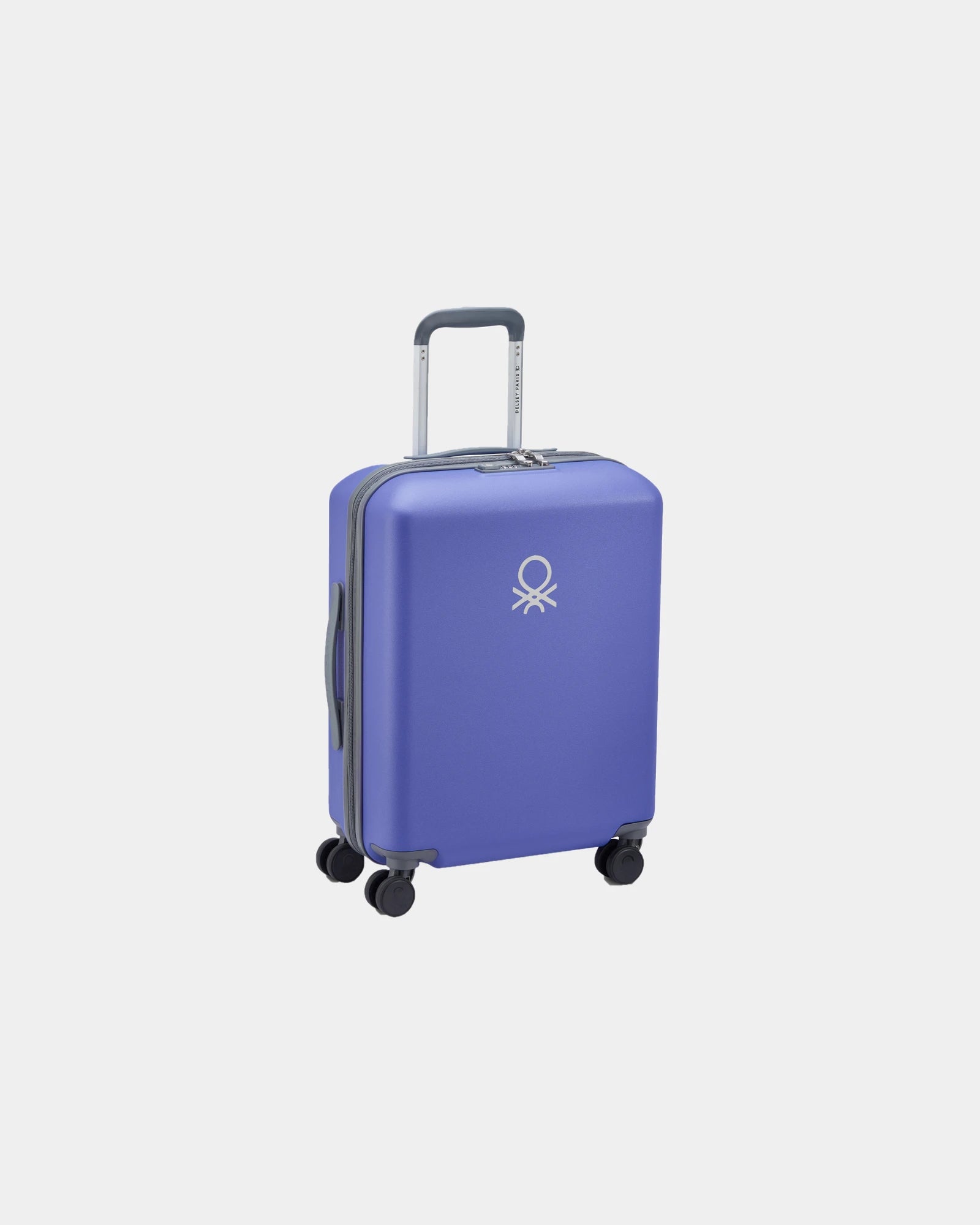 Valise cabine ABS 55 cm à personnaliser - Violet
