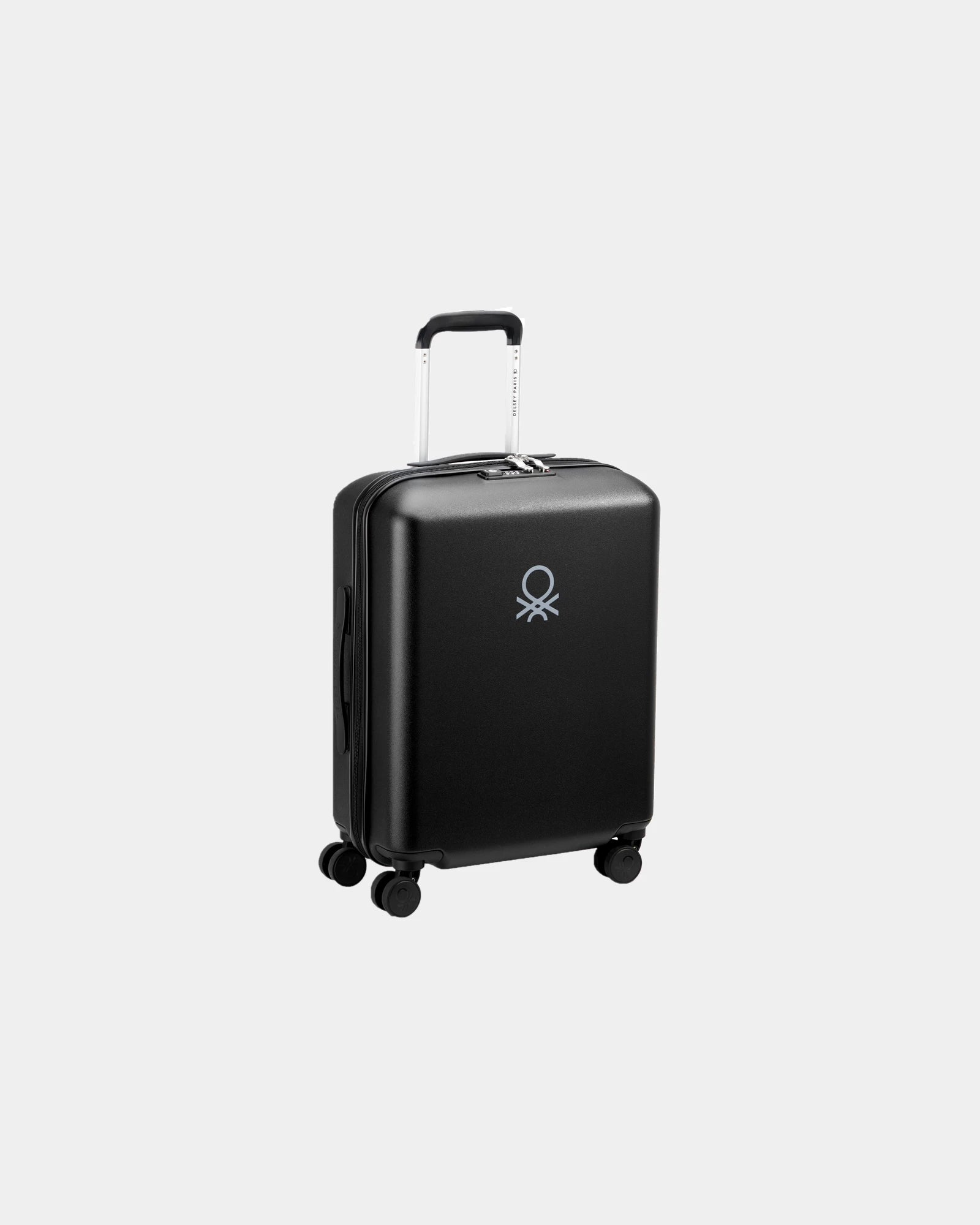 Valise cabine ABS 55 cm à personnaliser - Noir