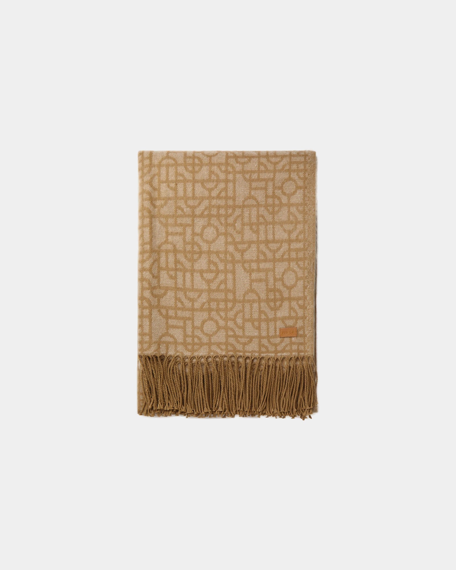 Couverture acrylique Vinga Verso 170 x 130 cm - Marron