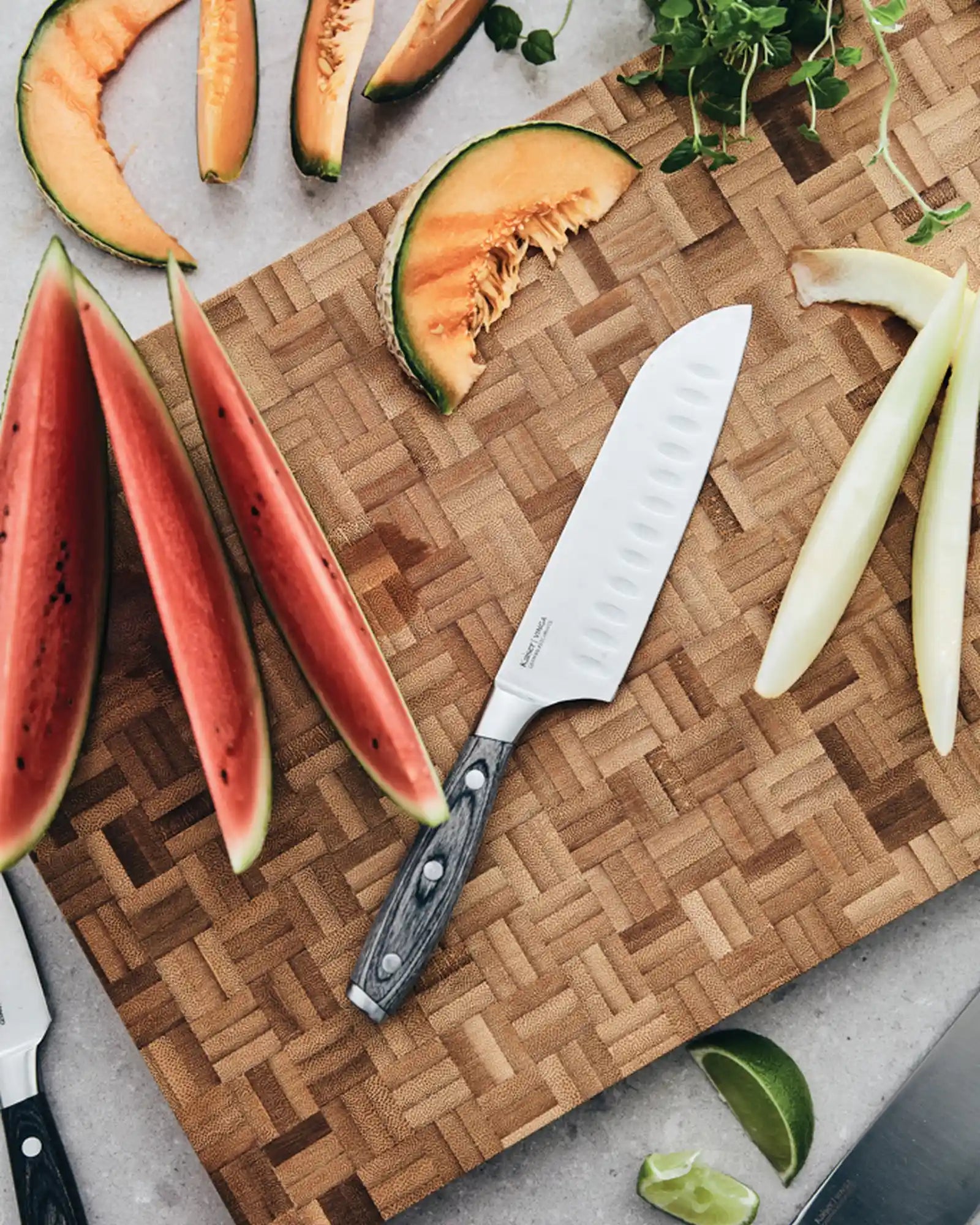 Couteau Santoku acier Vinga Kaiser 14 cm à personnaliser - 3