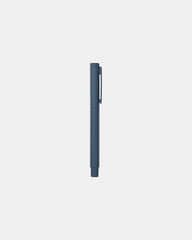 Stylo en acier inoxydable RCS Vinga Baltimore à personnaliser - Bleu Marine