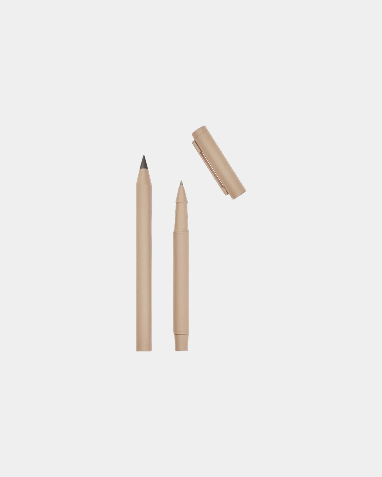 Set de stylos Vinga Baltimore à personnaliser - Greige