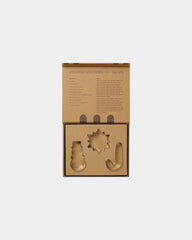 Set de 3 emporte-pièces inox Vinga à personnaliser - Gris