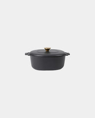 Cocotte en fonte Vinga Monte Heritage 4L à personnaliser - Noir