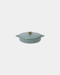 Braisière en fonte Vinga Monte Heritage 2.5 L à personnaliser - Bleu
