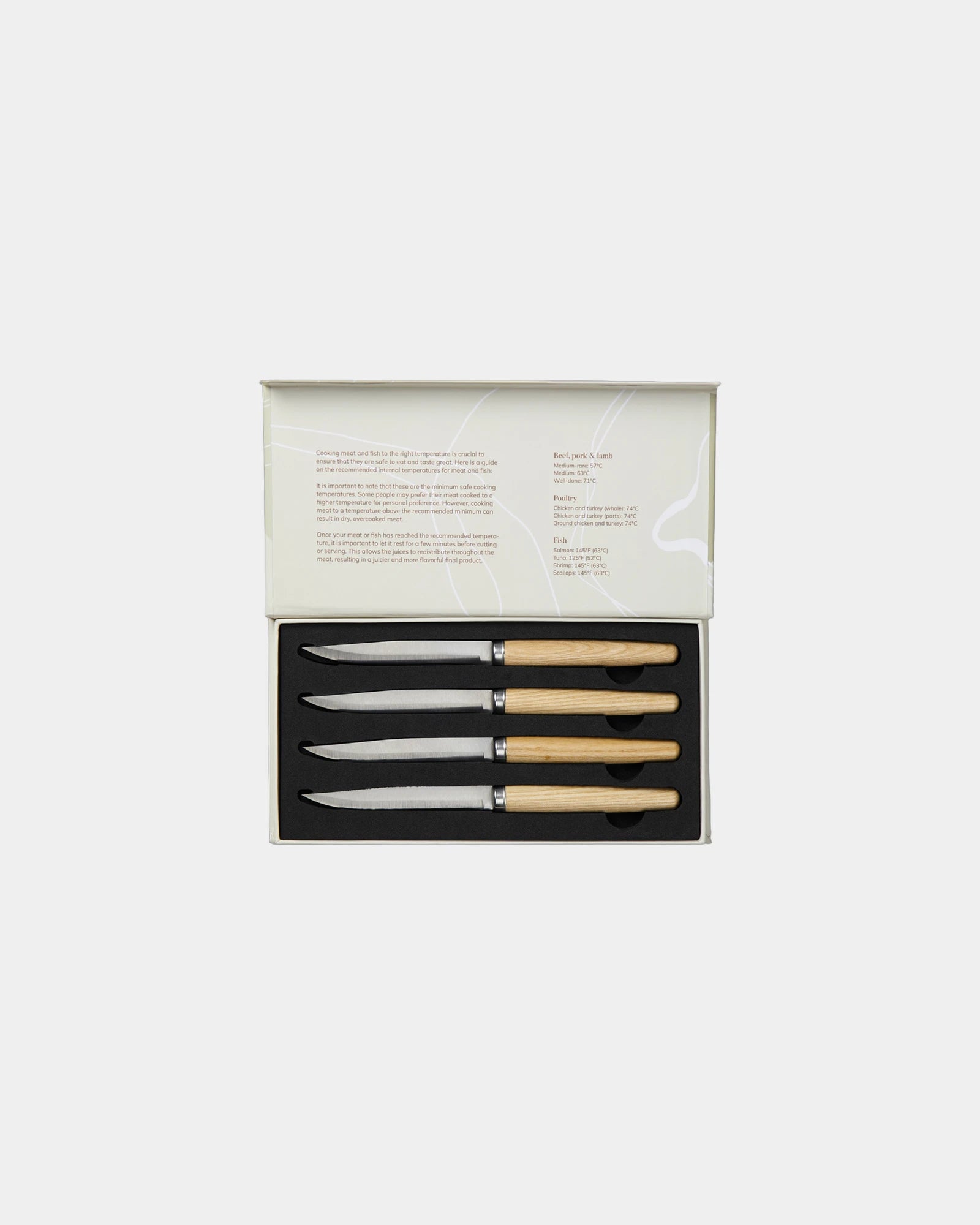 Couteaux à viande acier Vinga Retro 4pcs à personnaliser - 1