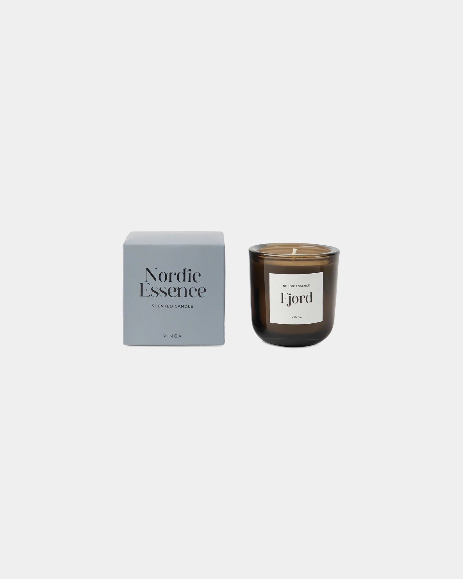 Bougie parfumée verre Vinga Petite Nordic à personnaliser - Bleu
