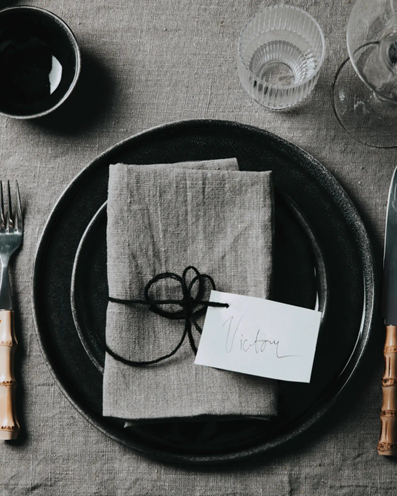 Set de 2 assiettes en grès Vinga Nomimono à personnaliser - 9