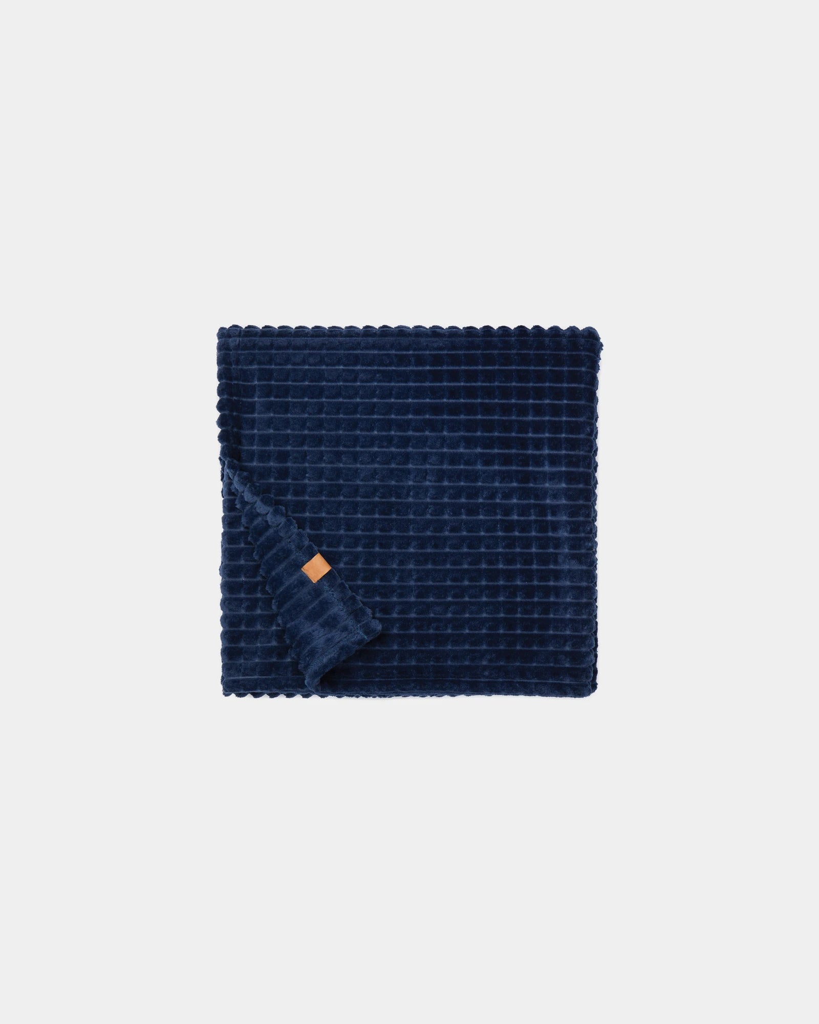 Couverture rPET certifiée GRS Vinga Branson à personnaliser - Bleu Marine