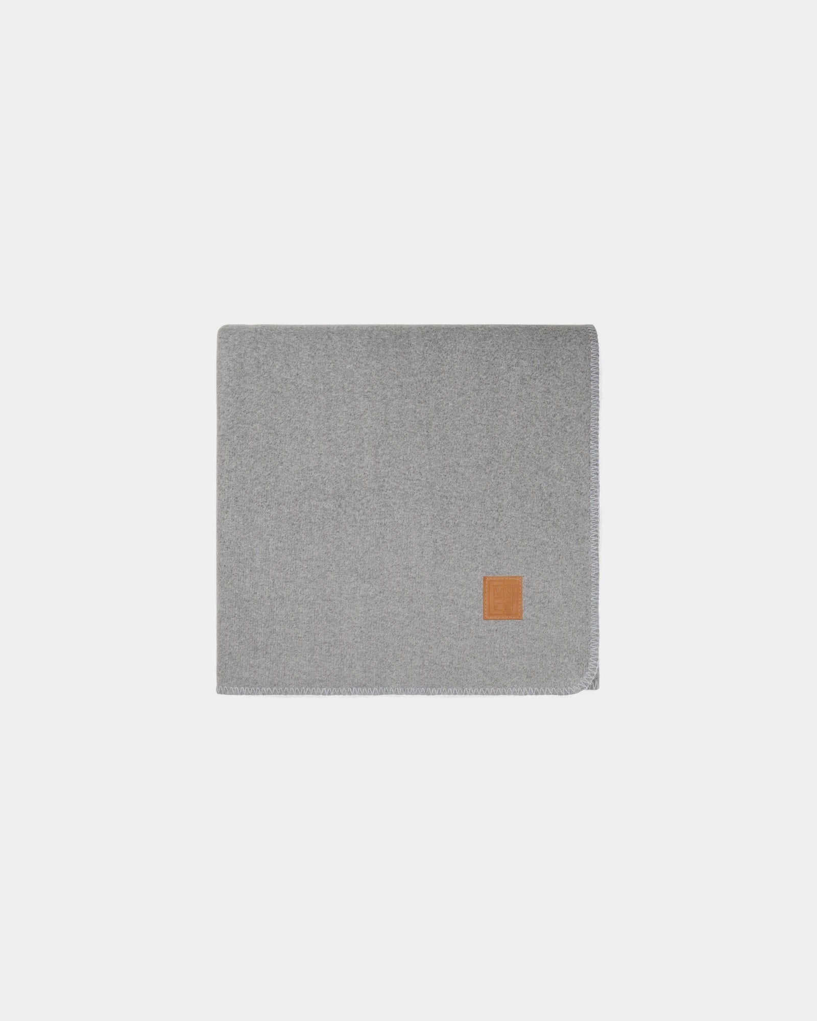 Couverture en rPET GRS Vinga Moulton 130x170 cm à personnaliser - Gris