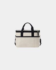 Panier isotherme coton recyclé Vinga Volonne à personnaliser - Blanc Cassé