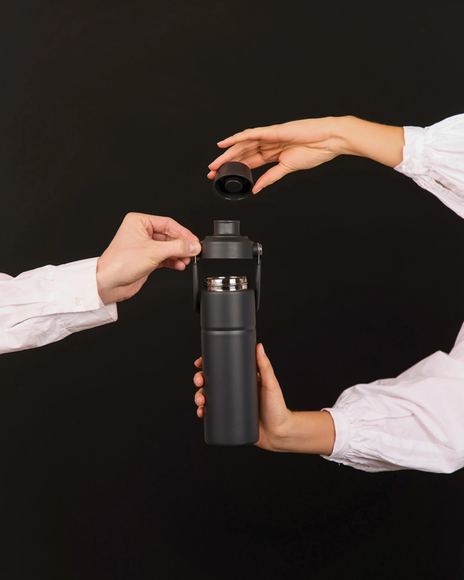 Bouteille inox recyclé Vinga Baltimore Trek 600ml à personnaliser - 8