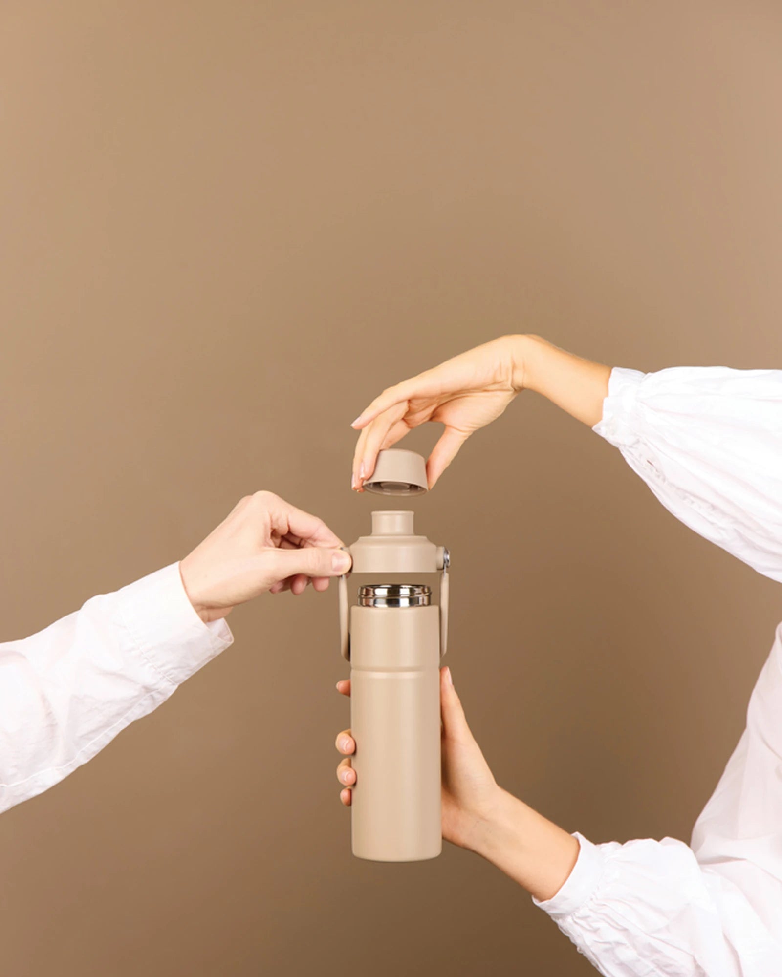 Bouteille inox recyclé Vinga Baltimore Trek 600ml à personnaliser - 39