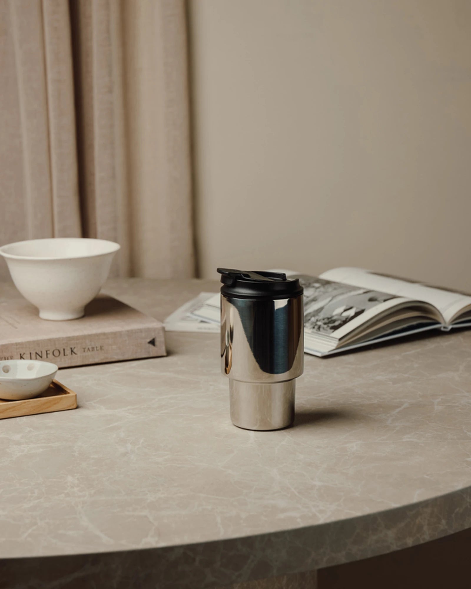 Tasse inox recyclé Vinga Nagano 350ml à personnaliser - 14