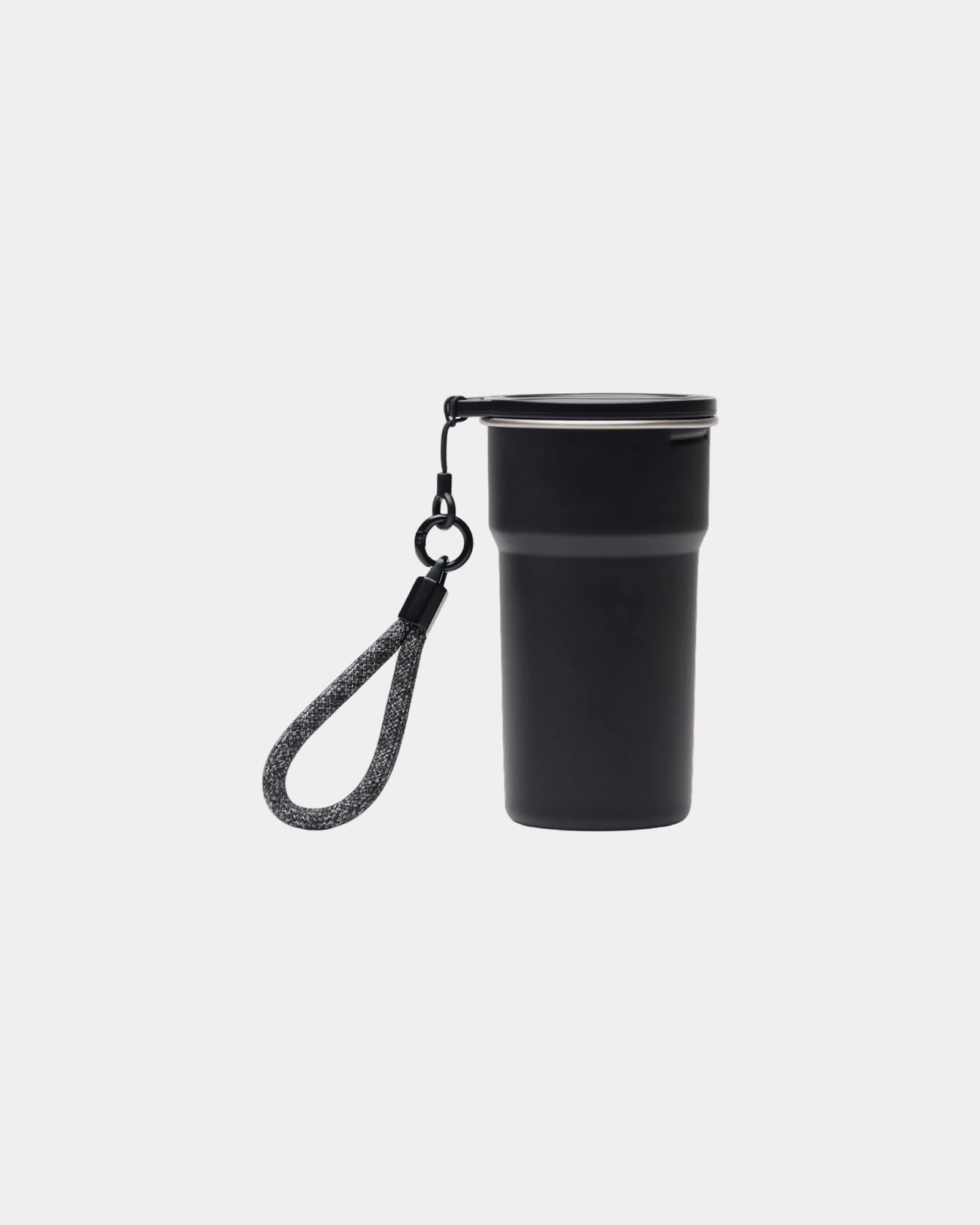 Set de 4 tasses inox recyclé Vinga 250ml à personnaliser - Noir