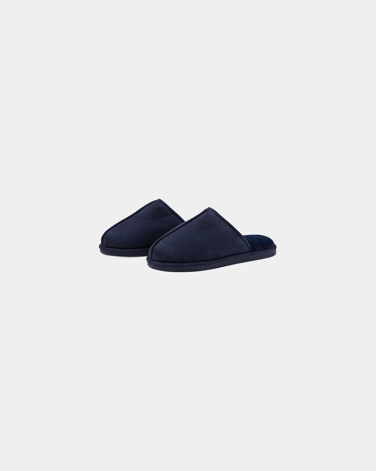 Pantoufles polyester Vinga Waltor à personnaliser - Bleu Marine