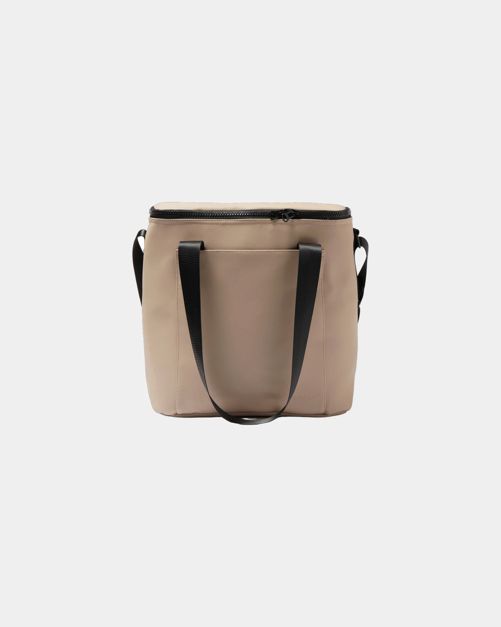 Sac isotherme polyester Vinga Baltimore 30L à personnaliser - Greige