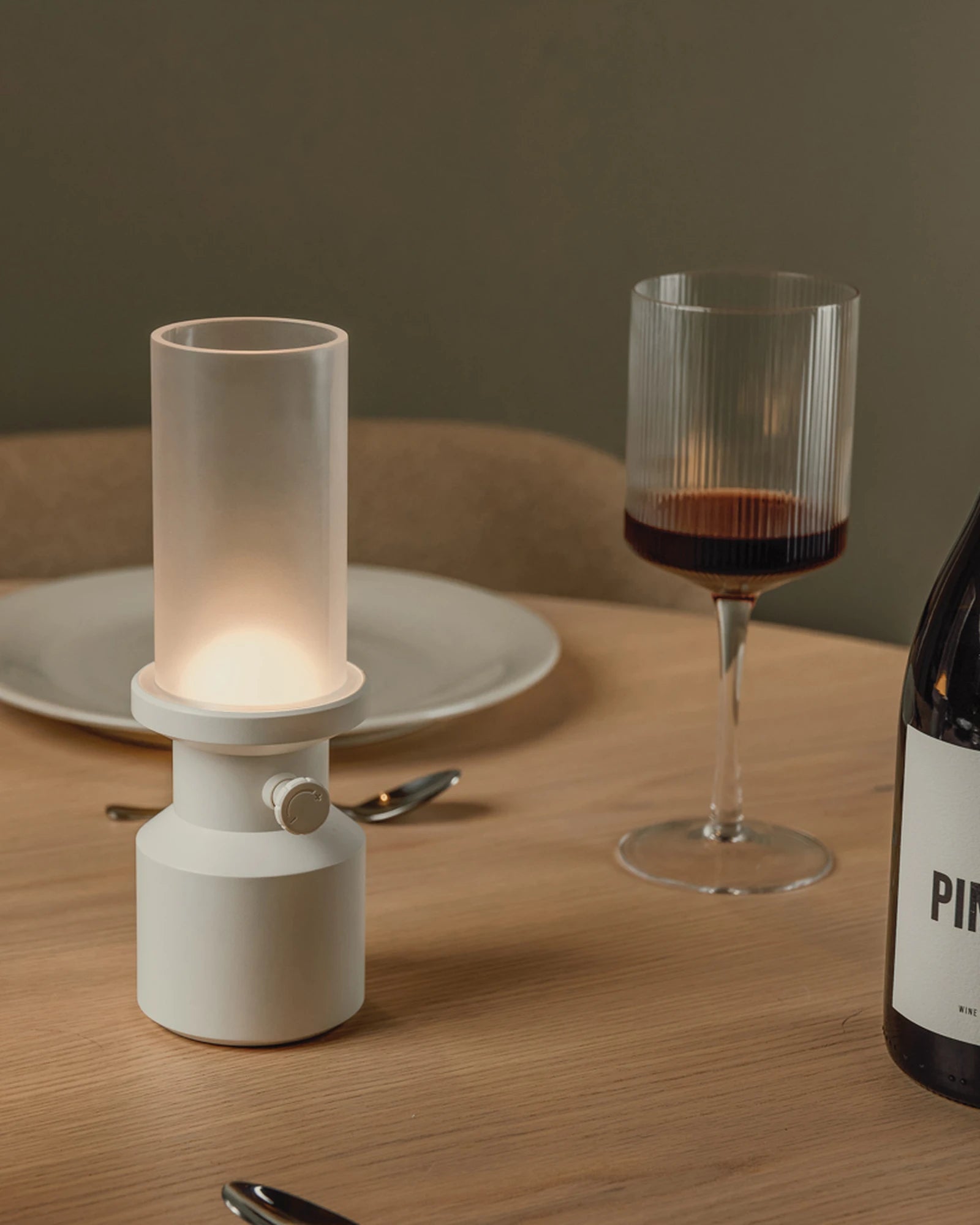 Lampe de table ABS recyclé Vinga Niori à personnaliser - 8