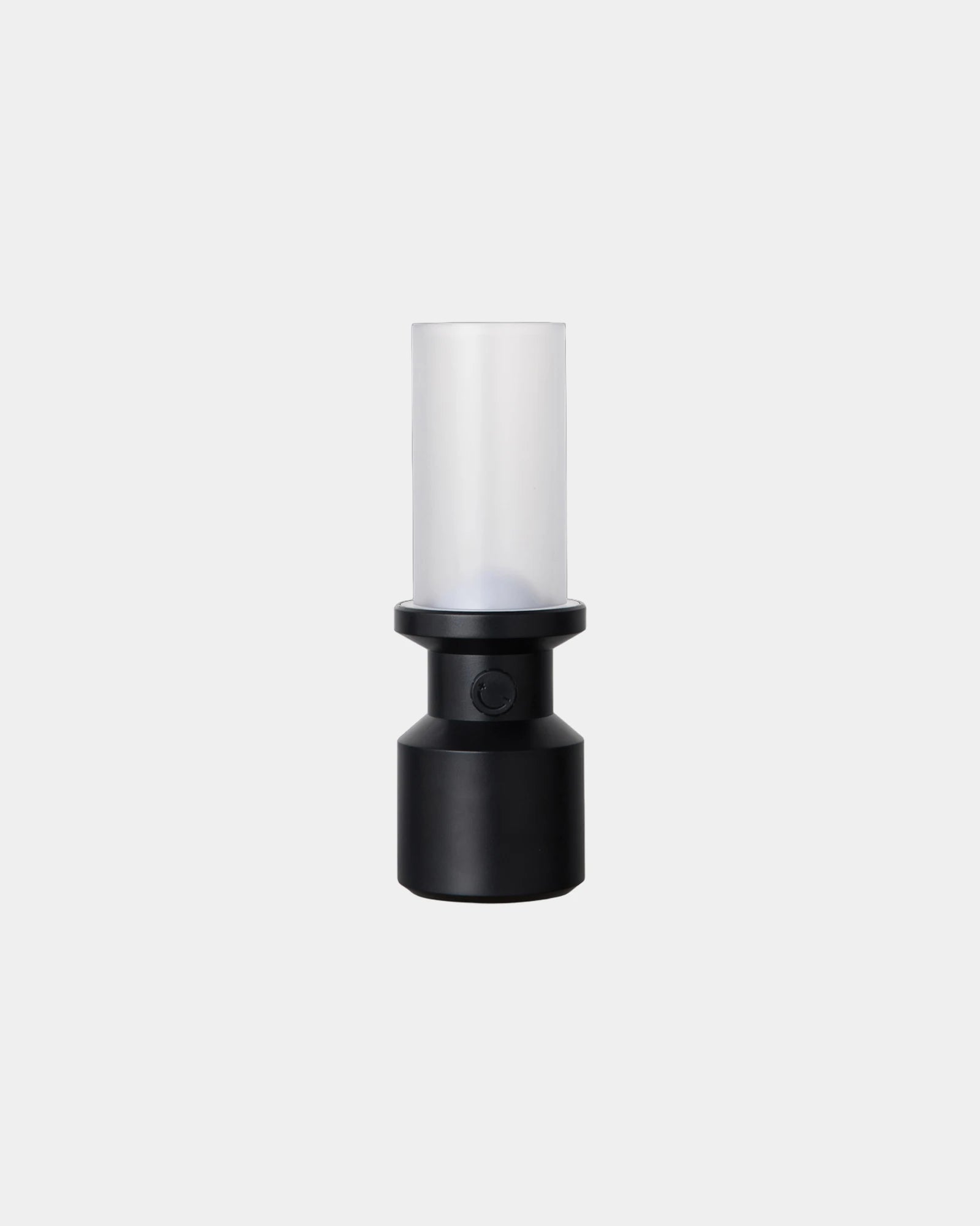 Lampe de table ABS recyclé Vinga Niori à personnaliser - Noir