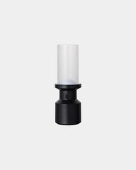 Lampe de table ABS recyclé Vinga Niori à personnaliser - Noir