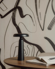 Lampe de table métal ABS recyclé Vinga Avery à personnaliser - 8