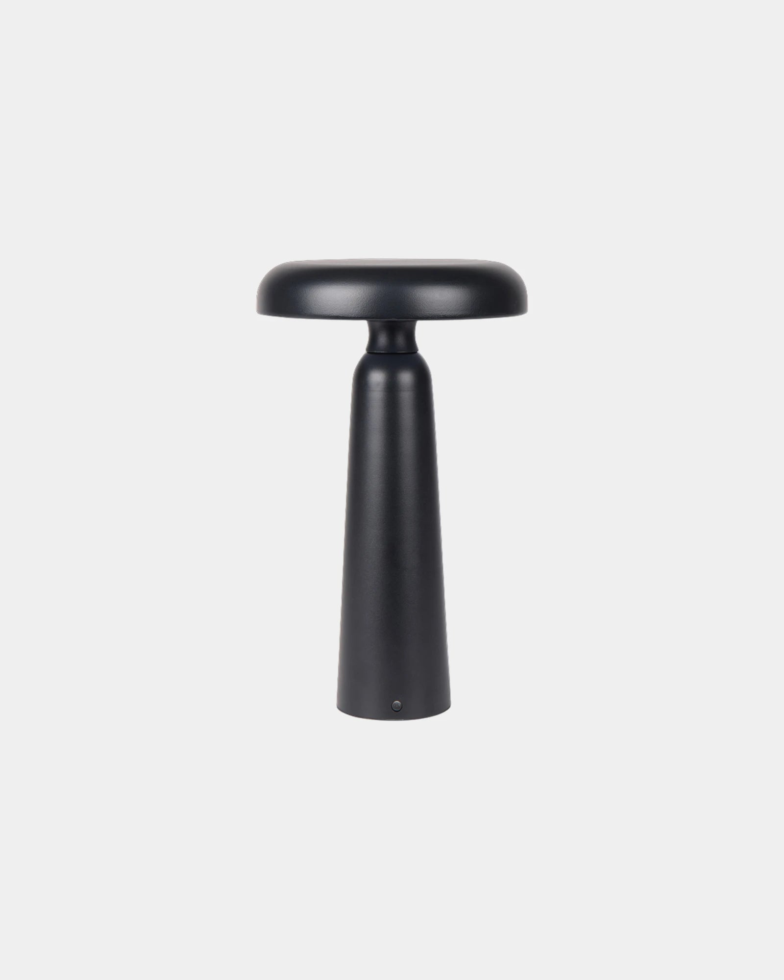 Lampe de table métal ABS recyclé Vinga Avery à personnaliser - Noir