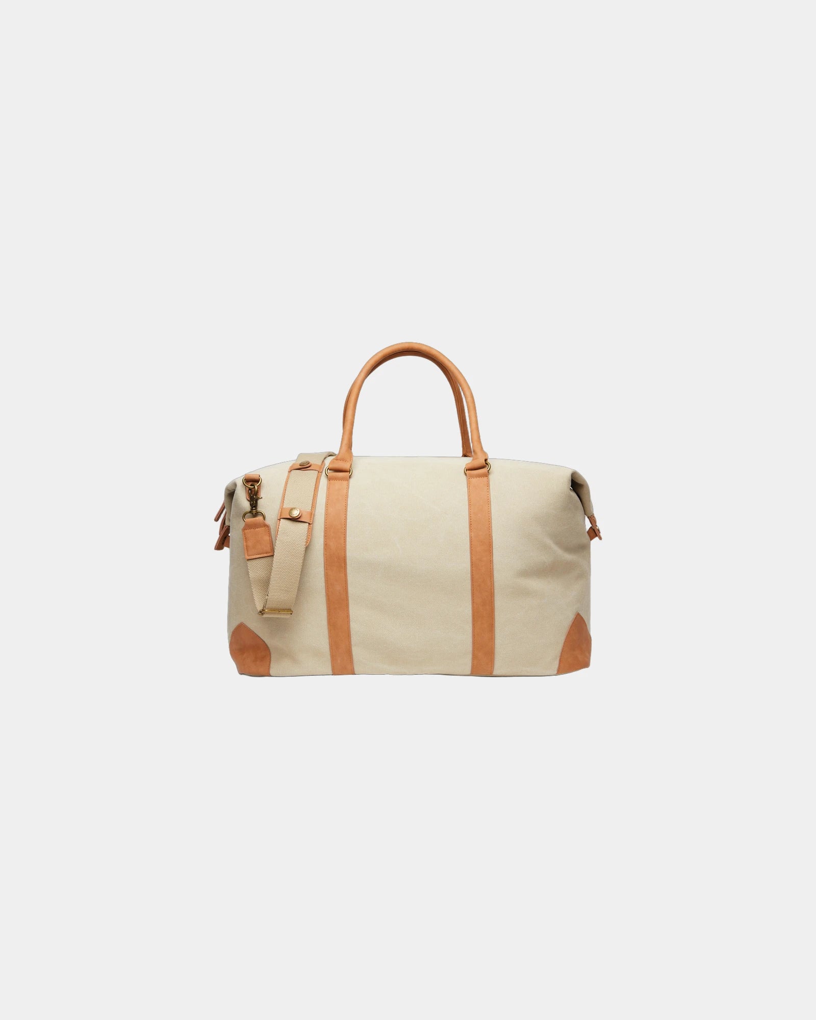 Sac de voyage toile recyclée Vinga Bosler 40L à personnaliser - Beige