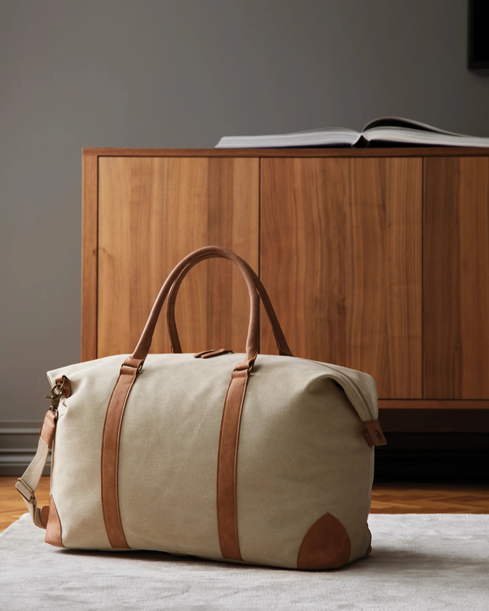 Sac de voyage toile recyclée Vinga Bosler 40L à personnaliser - 9