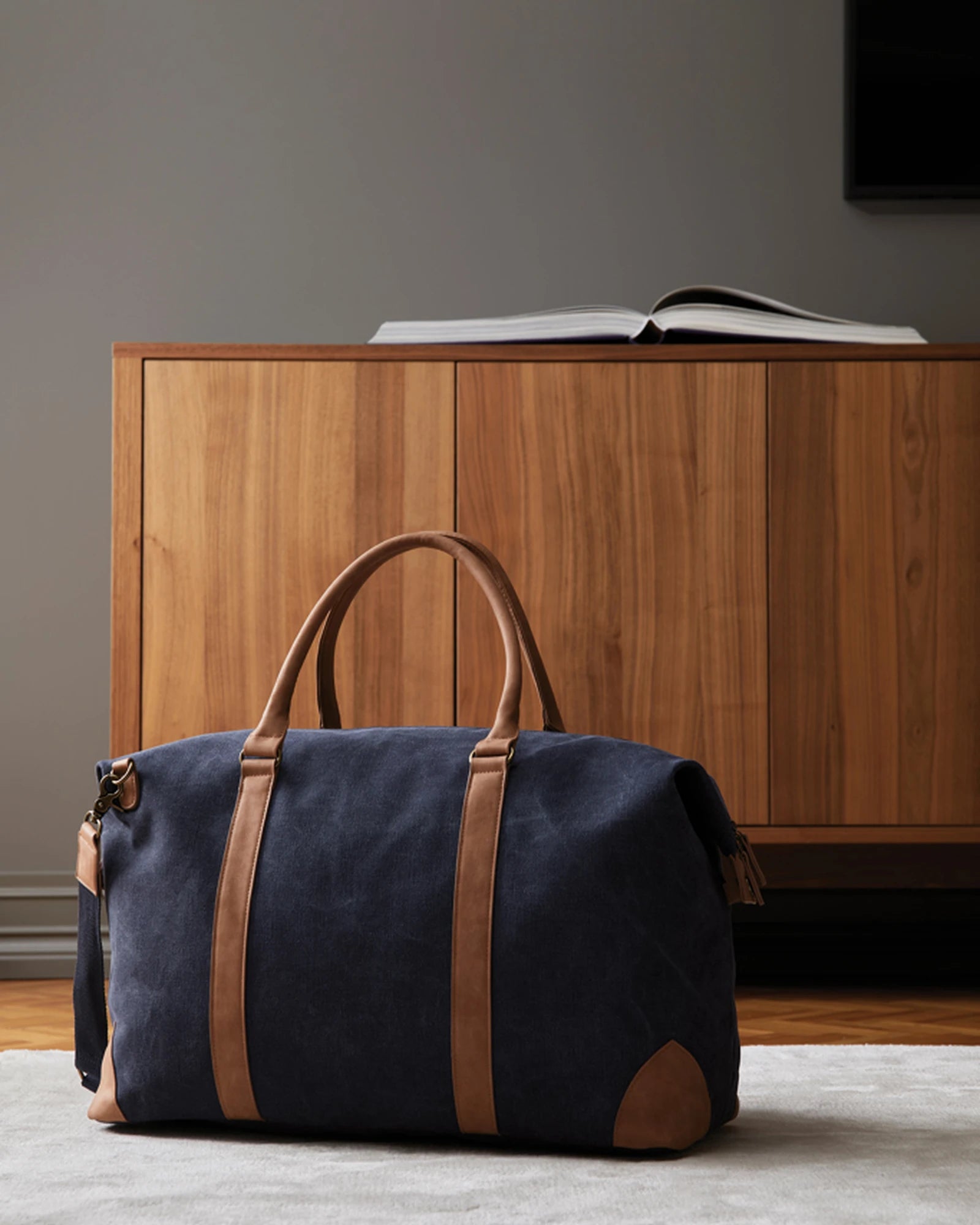 Sac de voyage toile recyclée Vinga Bosler 40L à personnaliser - 13