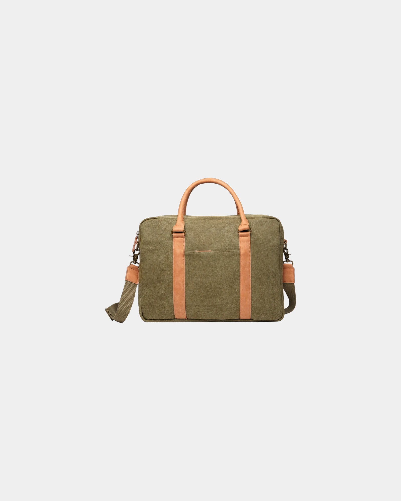 Sac ordinateur toile recyclée Vinga RCS Bosler à personnaliser - Vert