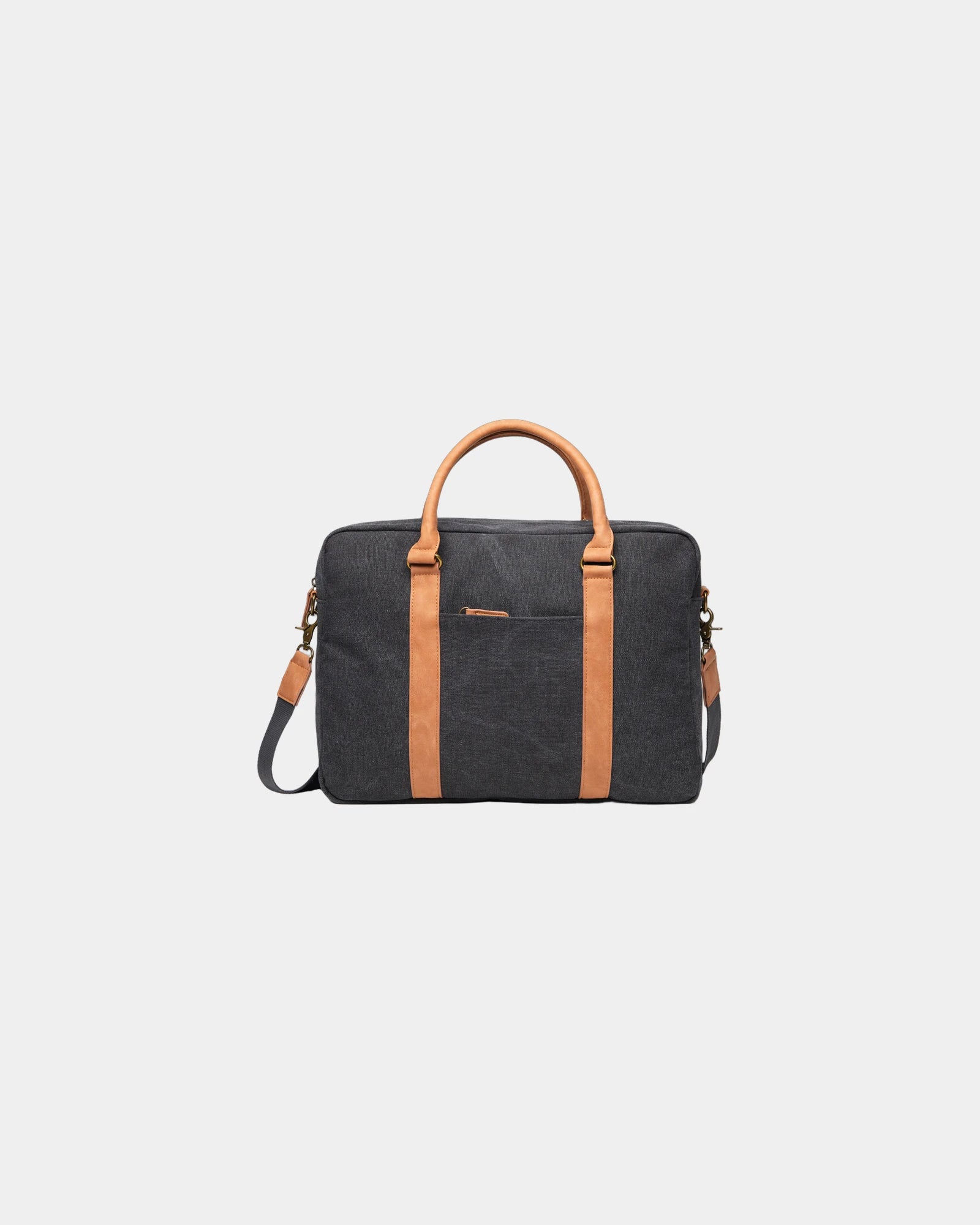 Sac ordinateur toile recyclée Vinga RCS Bosler à personnaliser - Noir