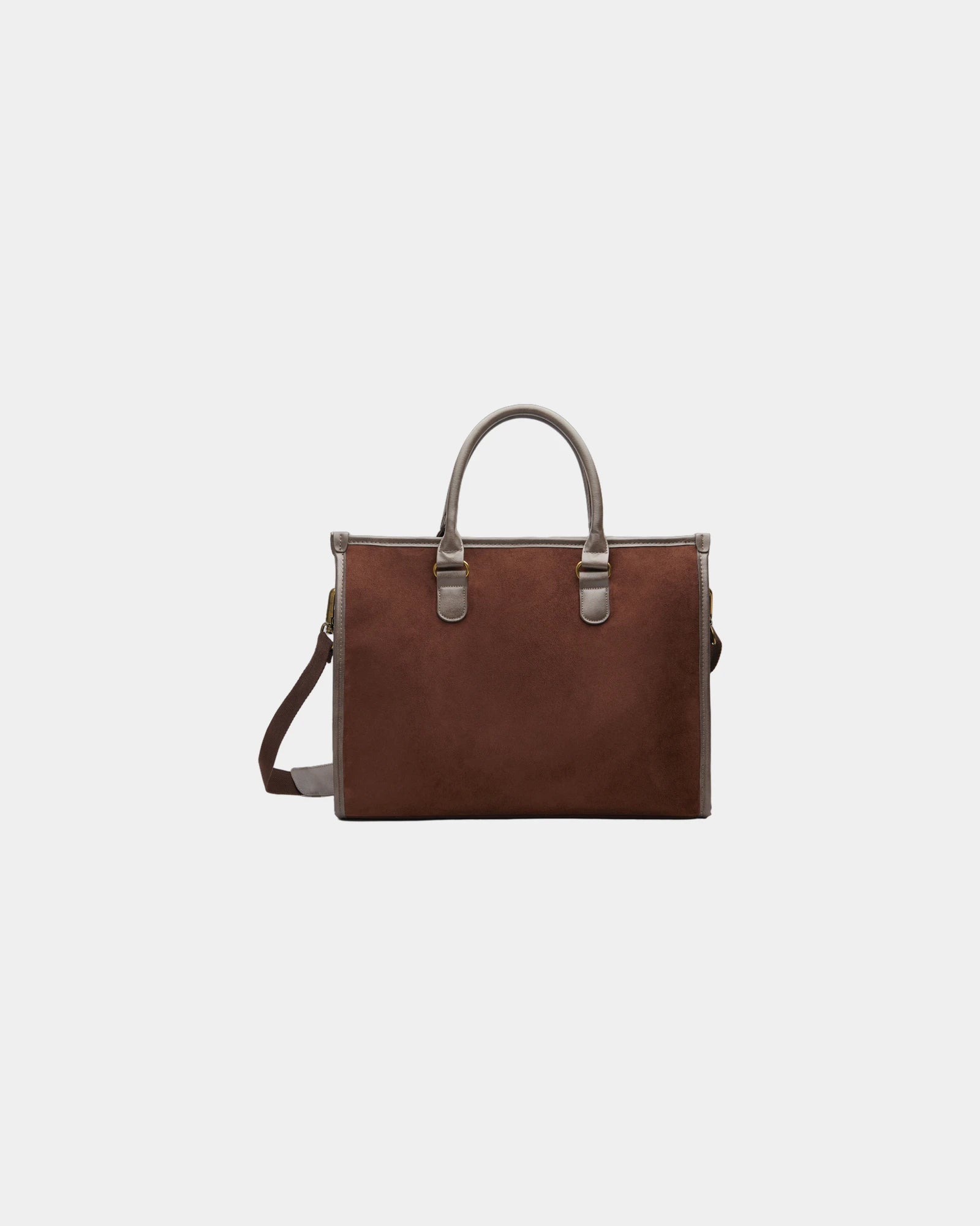 Sacoche ordinateur polyester Vinga Hunton 17" à personnaliser - Marron
