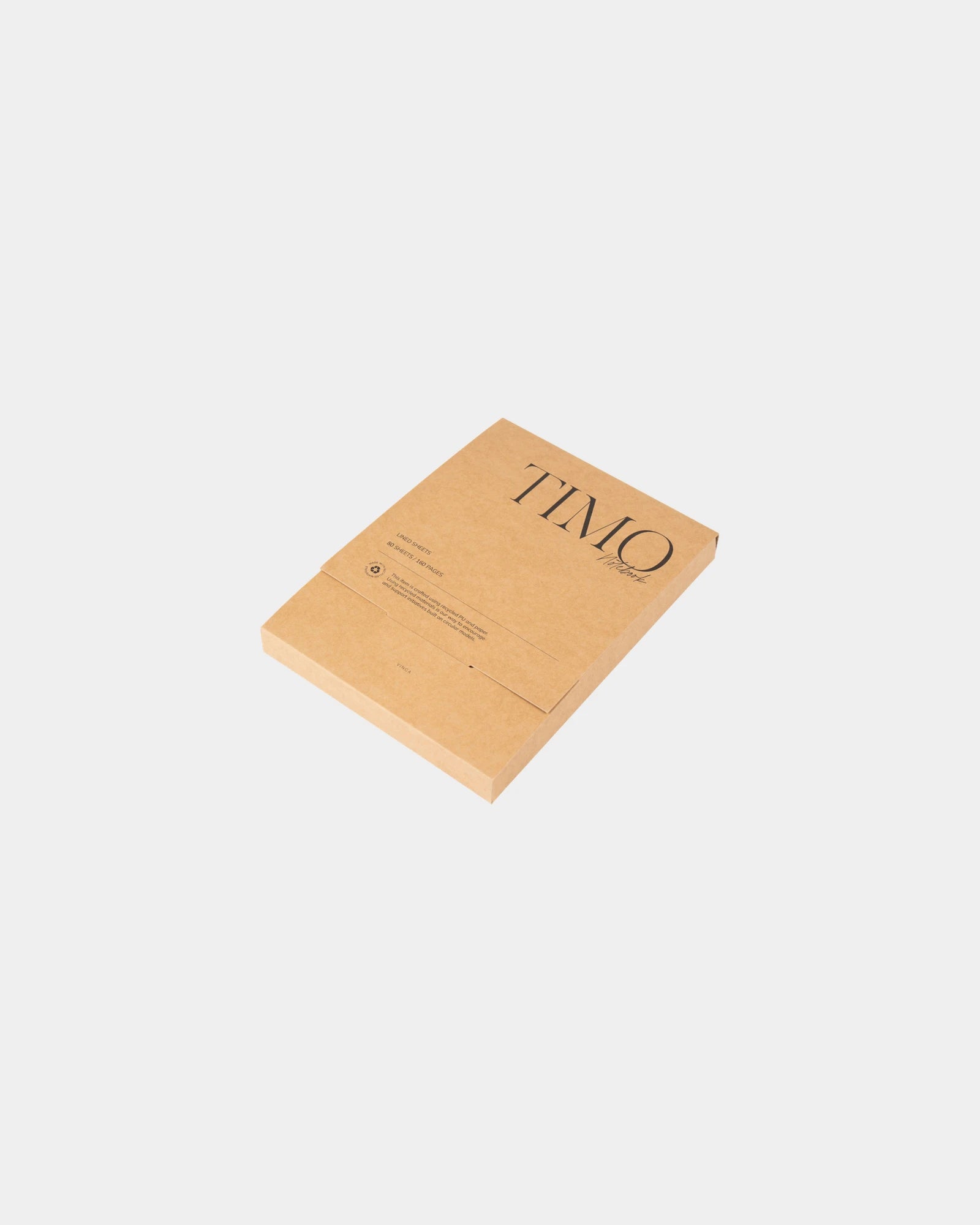 Carnet A5 polyester recyclé Vinga Timo à personnaliser - 6