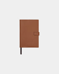 Carnet A5 polyester recyclé Vinga Timo à personnaliser - Marron