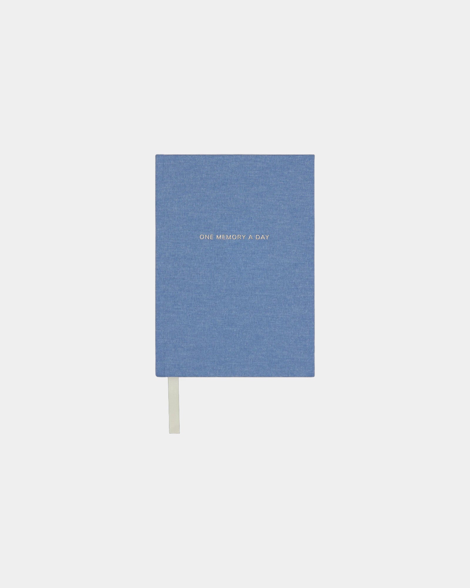 Carnet de notes en papier recyclé Vinga One Memory à personnaliser - Bleu