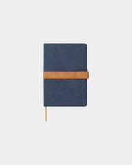 Carnet de notes recyclé Vinga RCS Bosler à personnaliser - Bleu Marine