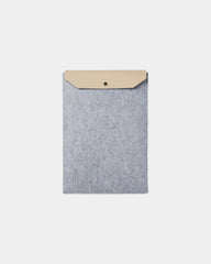 Pochette feutre recyclé Vinga Albon 15" à personnaliser - Gris