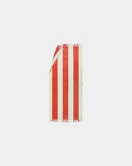 Serviette de plage coton Vinga Valmer à personnaliser - Rouge