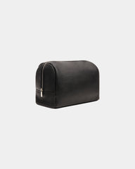 Trousse de toilette PU recyclé Vinga Bermond à personnaliser - Noir