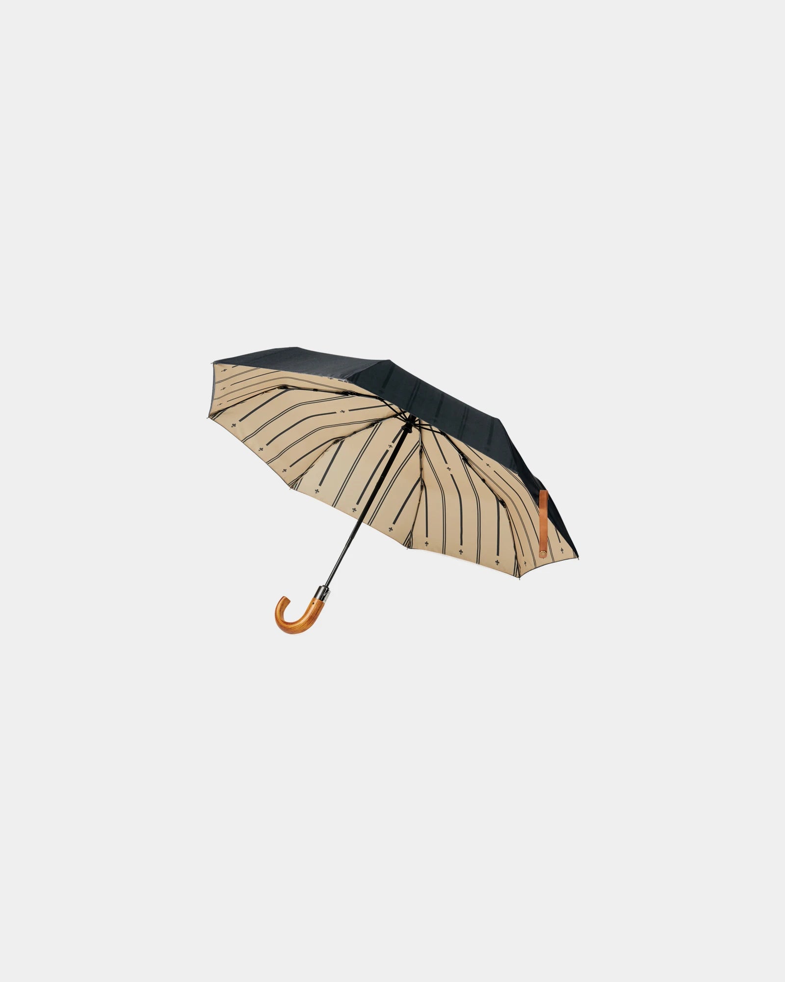 Parapluie rPET AWARE™ Vinga Bosler 21" à personnaliser - Noir