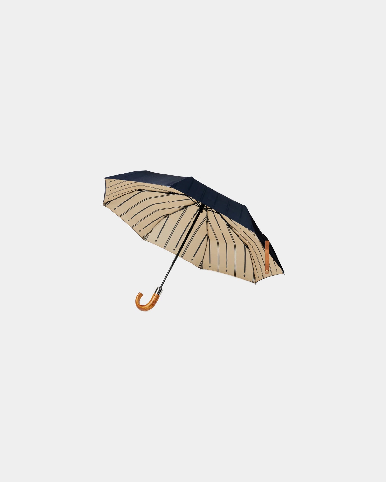 Parapluie rPET AWARE™ Vinga Bosler 21" à personnaliser - Bleu Marine
