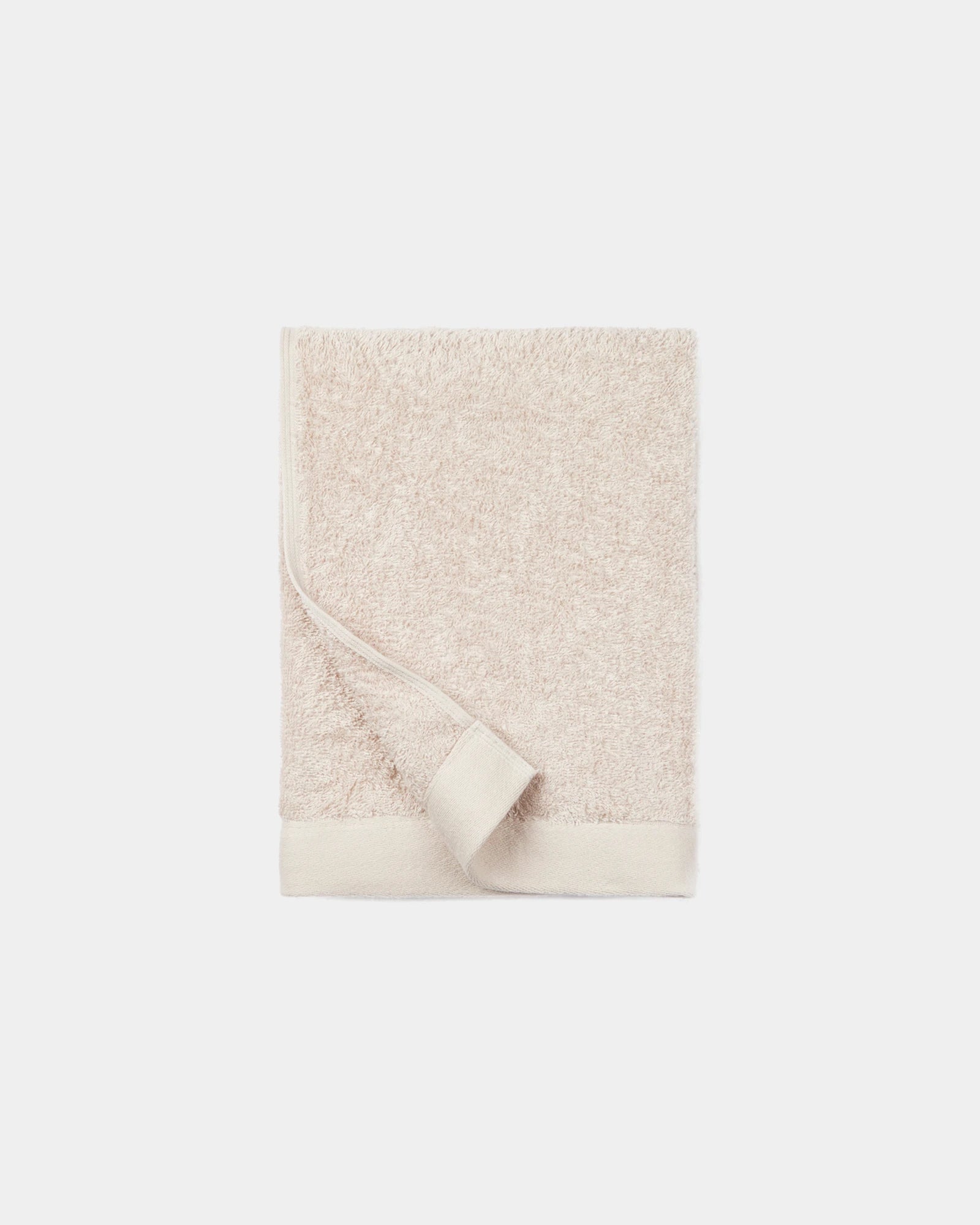 Serviette coton Lyocell Vinga Birch 70x140 à personnaliser - Beige