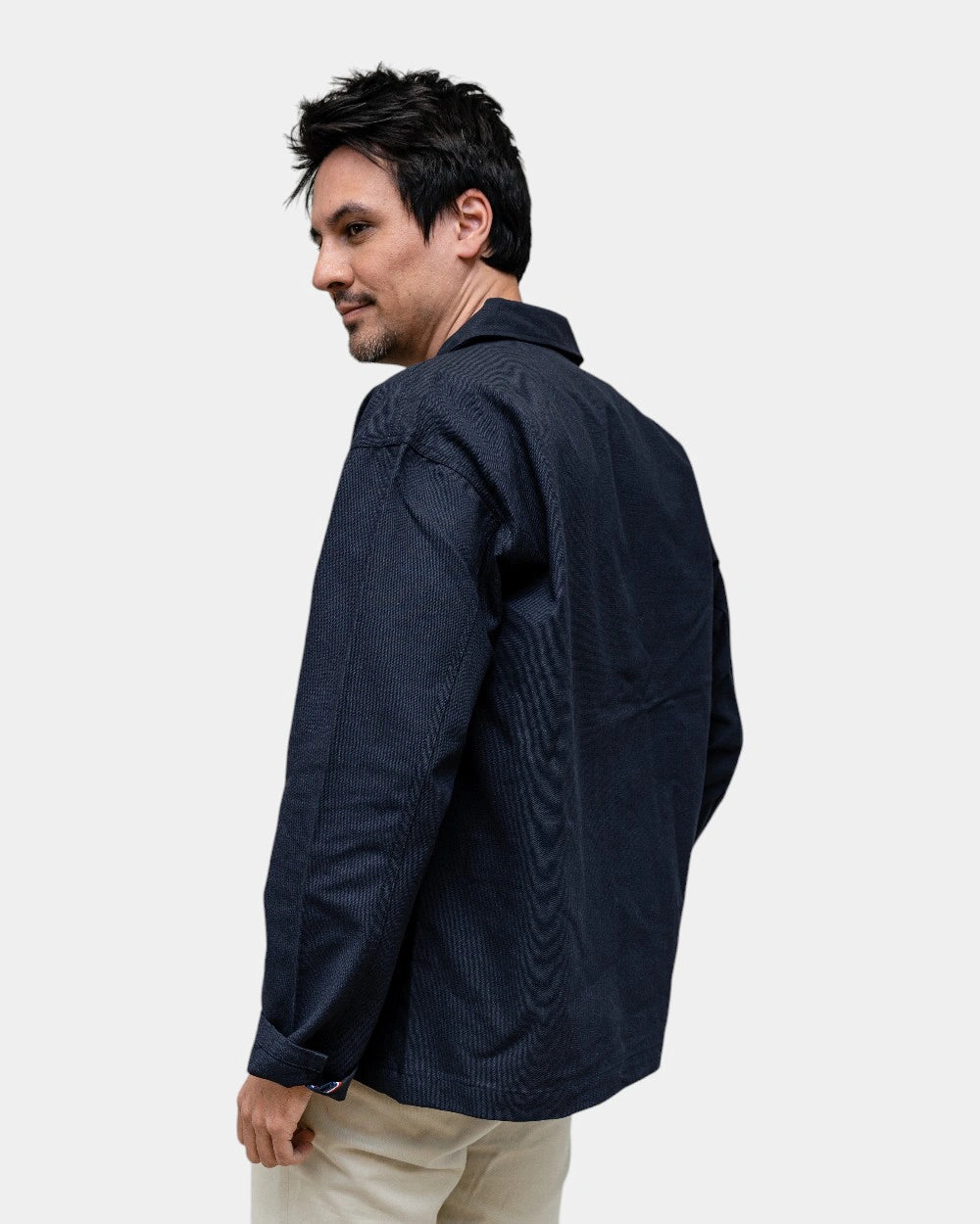 Sur-chemise en toile unisexe à personnaliser - 3